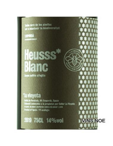 Heusss* Blanc Sense sulfits afegits 2022