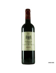 [BGR0879NEG01] Grand Bourdieu Expression de Château Graves Rouge  2016