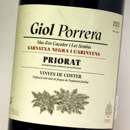 [PRI1080NEG03] Giol Porrera Garnatxa Carinyena Mas d'en Caçador 2021